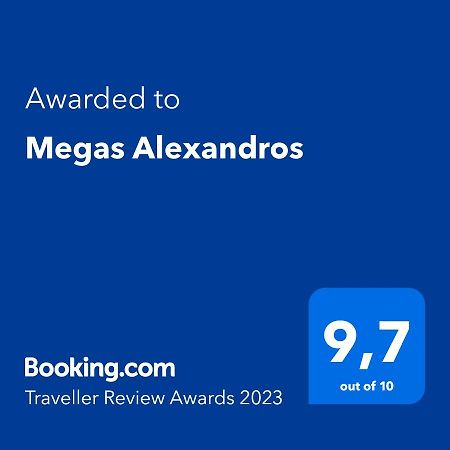 Hotel Megas Alexandros Paralía Exteriér fotografie